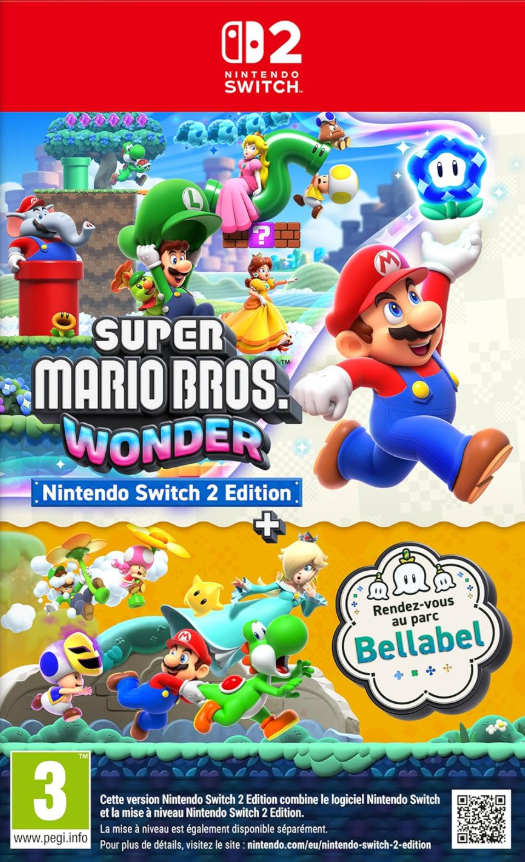 Super Mario Bros Wonder + Rendez-vous au parc Bellabel